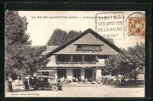 AK La Balme-les-Grottes, Auberge Savoyarde