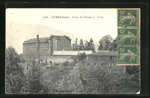 AK Fures, Usine de Tissage L. Tronc