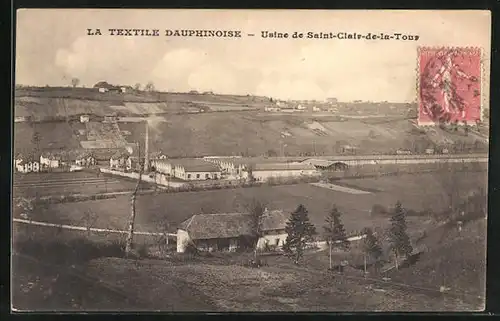 AK Saint-Clair-de-la-Tour, La Textile Dauphinoise