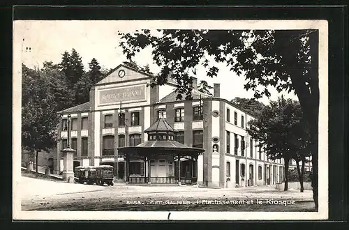 AK Saint-Galmier, L`Etablissment et le Kiosque