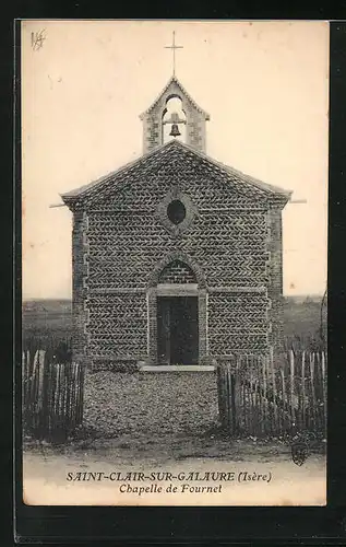 AK Saint-Clair-sur-Galaure, Chapelle de Fournet