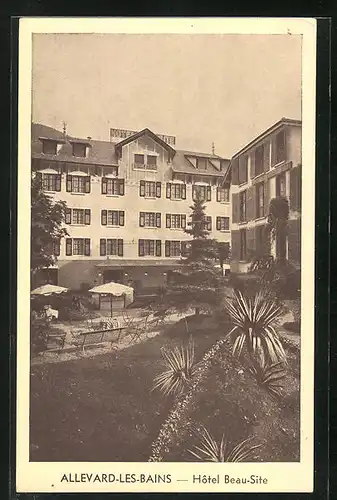 AK Allevard-les-Bains, Hotel Beau-Site