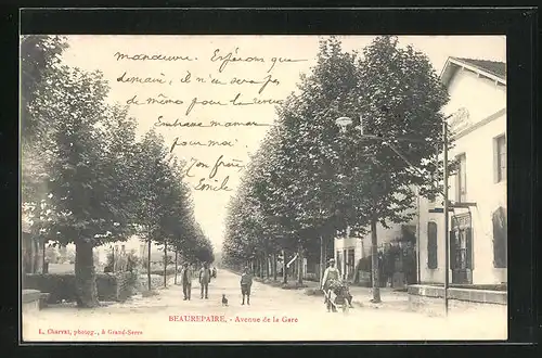 AK Beaurepaire, Avenue de la Gare