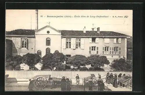 AK Beaurepaire, École libre de Luzy-Dufeuillant
