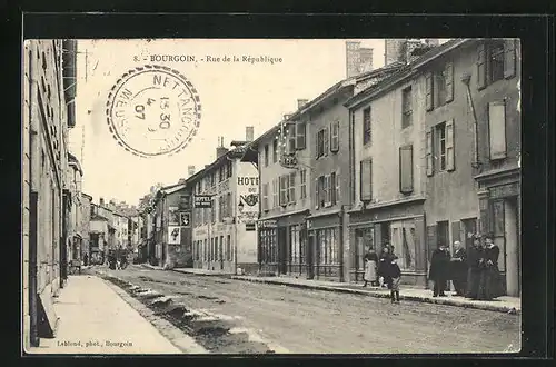 AK Bourgoin, Rue de la République