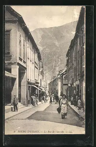 AK Bourg-d'Oisans, la Rue de Viennois