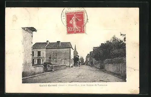 AK Saint-Germé, Grande Rue