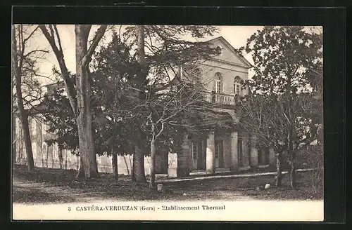 AK Castéra-Verduzan, Etablissement Thermal