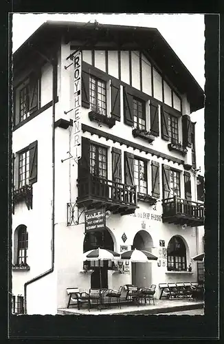 AK Barbotan-Les-Thermes, Hôtel du Roy Henri, La facade