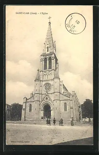 AK Saint-Clar, L`Eglise