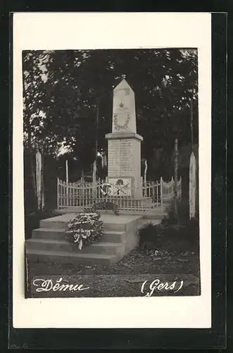 AK Dému / Gers, Kriegerdenkmal