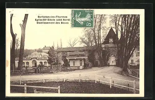 AK Barbotan les Thermes, Eglise XII Siecle