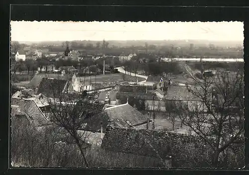 AK Valliéres-Fondettes, Vue panoramique, la Loire et les Coteaux du Cher