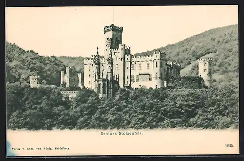 AK Stolzenfels, Schloss im Sonnenschein