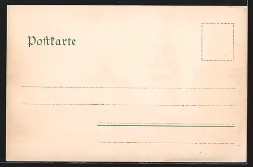 AK Kaub a. Rh., Partie an der Pfalz