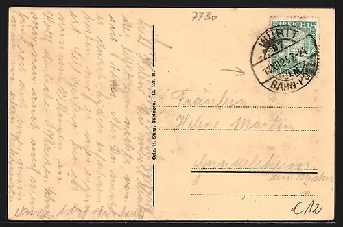 AK Villingen, Partie am oberen Tor