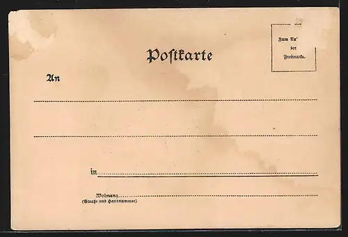 AK München, Totalansicht vom Maximilianeum