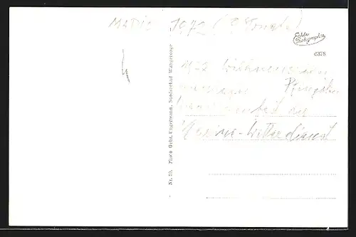 AK Wangerooge, Blick übers Meer auf Strandpartie