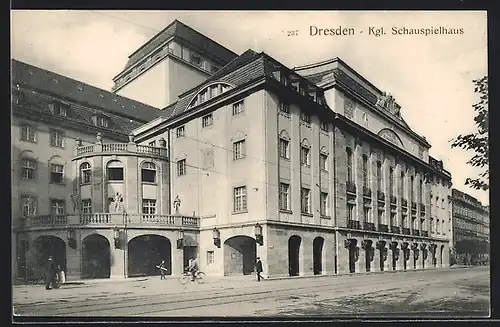 AK Dresden, Kgl. Schauspielhaus