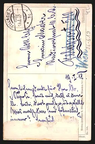 Künstler-AK Der Kampf mit dem Drachen, Nibelungen, Siegfried