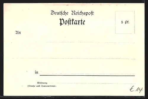 Künstler-AK K. Mutter: Meersburg, Ortsansicht und Schloss