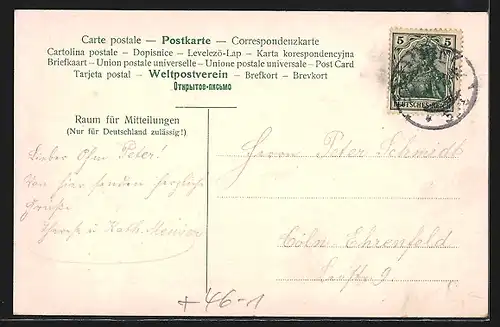 AK Aachen, Gasthaus Waldschenke m. Strassenbahn