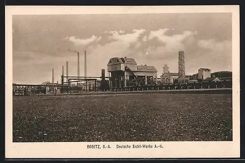 AK Rositz /S.-A., Deutsche Erdöl-Werke AG