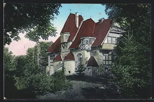 AK Ballenstedt a. H., Städtisches Badehaus