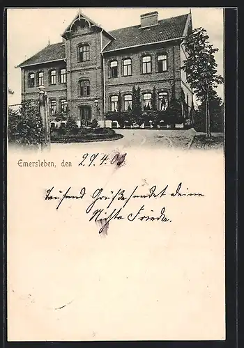 AK Emersleben, Krankenhaus