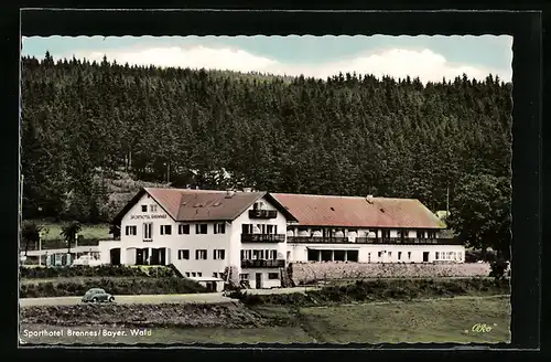 AK Eisenstein, das Sport Hotel Brennes am Grossen Arber