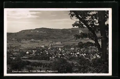AK Ebermannstadt in der Fränk. Schweiz, Panorama der Stadt