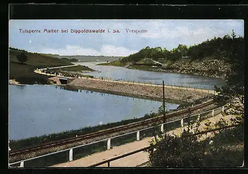 AK Dippoldiswalde, Talsperre Malter, Vorsperre