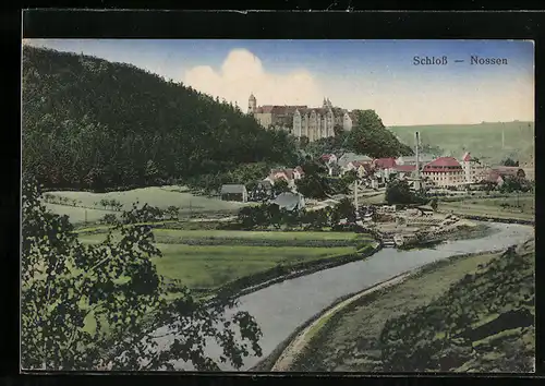 AK Nossen, Blick auf Schloss Nossen