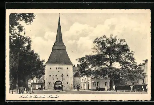 AK Rostock, vor dem Steintor