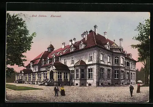 AK Bad Steben, Blick auf den Kursaal