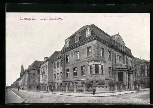 AK Erlangen, die Universitätsbibliothek