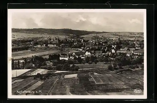 AK Aschaffenburg a. M., Gesamtansicht