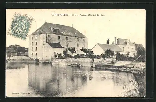 AK Saint-Hyppolite, Grands Moulins de Lége
