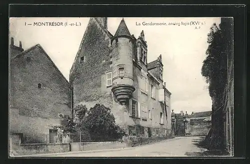 AK Montrésor, la Gendarmerie ancien logis