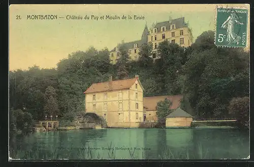 AK Montbazon, Chateau du Puy et Moulin de la Braie