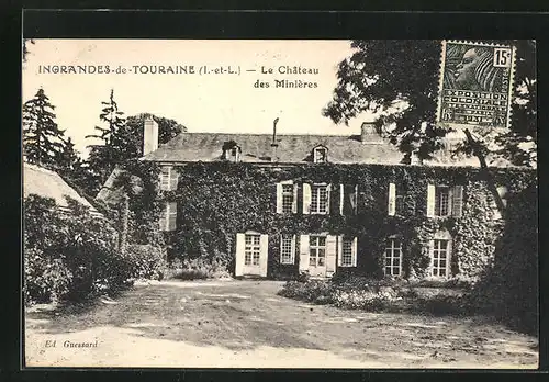 AK Ingrandes-de-Touraine, Le Château des Minières