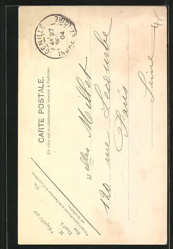 AK Genillé, L`Eglise Ste. Eulalie