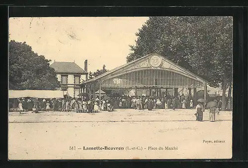 AK Lamotte Beuvron, Place du Marché