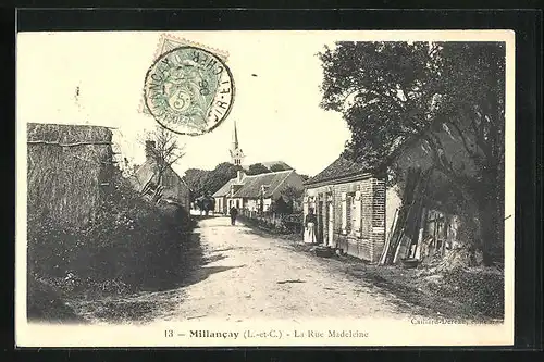 AK Millancay, La Rue Madeleine