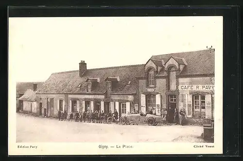 AK Oigny, La Place, Café R. Pavy