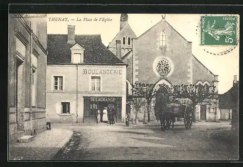 AK Thenay, La Place de l`Église