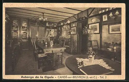 AK Candé-sur-Beuvron, Auberge de la Cigale