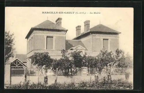 AK Marcilly-en-Gault, la Mairie