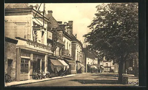 AK Selles-sur-Cher, Place de l'Eglise