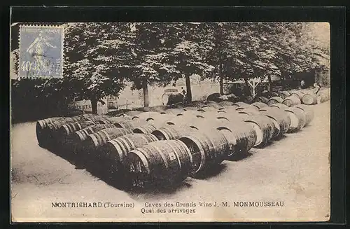 AK Montrichard, Caves des Grand Vins J.-M. Monmousseau, Quai des Arrivages